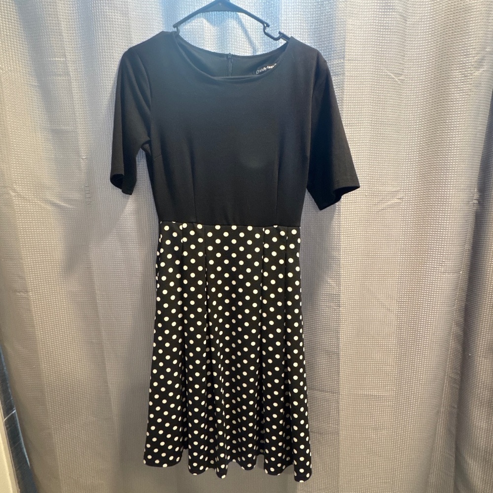 Black Polka Dot Dress